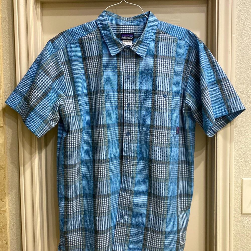 Patagonia searsucker SS shirt